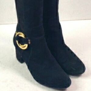 Karl Lagerfeld Paris 'Cami' Knee High Suede Boots - size 7 Women's